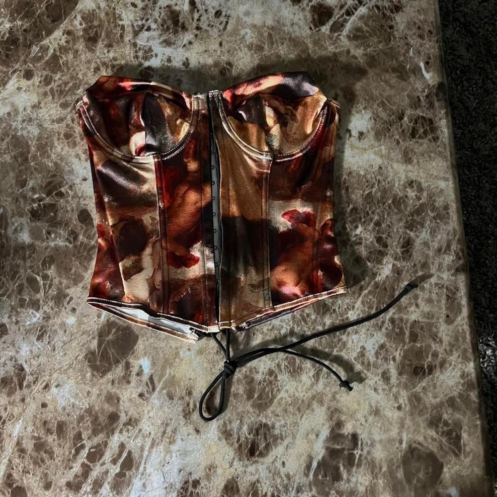 Corset crop top ☆